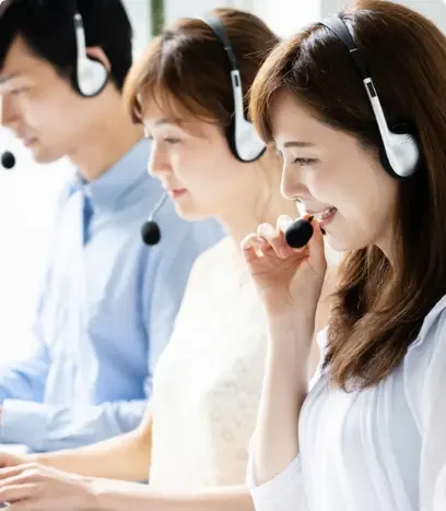 充実のサポート体制<br />
様々なプラン内容
